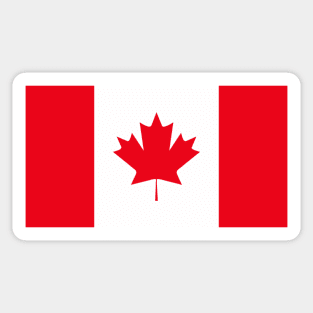 Canada Flag Minimalist Sticker